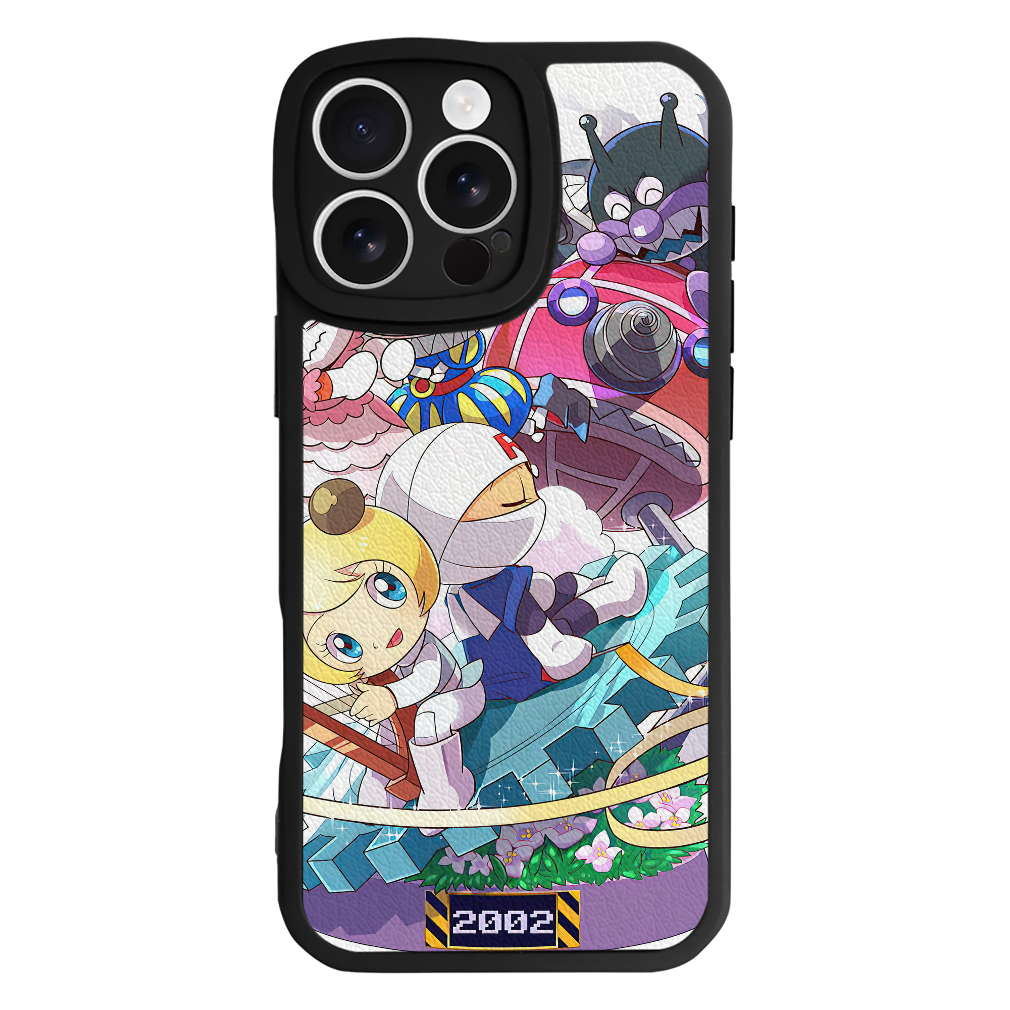 （画像用） アンパンマン Anpanman 【iPhone 16シリーズ対応】シリコンスマホケース（レザー調） 材質：シリコン